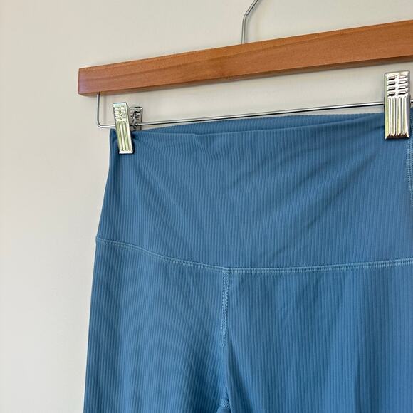 Lululemon Align™ High-Rise Ribbed Crop 23" Blue 4 - Picture 4 of 9